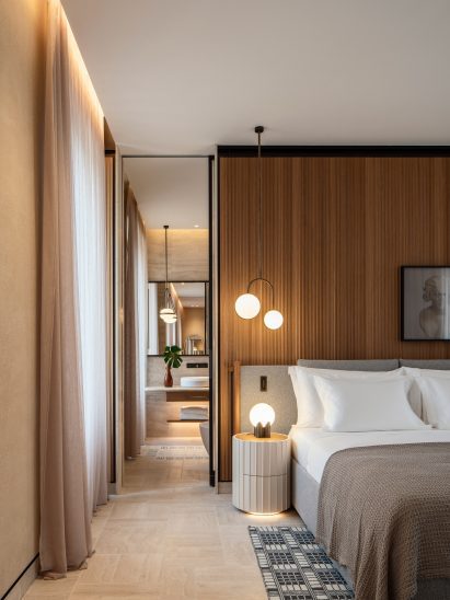 Bedrooms with soft neutral decor