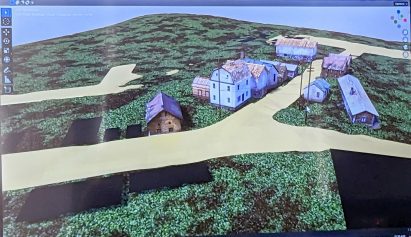 3D model of snowtown