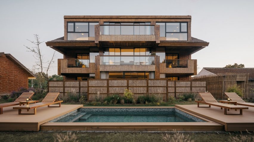 RooMoo integrates local materials and traditions into Som Land Hostel near Shanghai