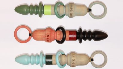 Jumbo wooden tools by Craig Green for Dover Street Market London