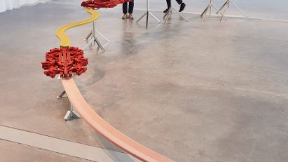 Flow fountain installation by Dutch Invertuals at Dutch Design Week