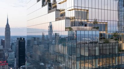 The Spiral skyscraper by BIG with stepped terraces