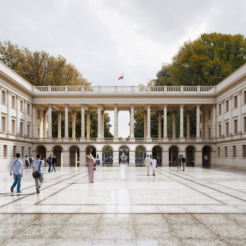 Saxon Palace reconstruction by WXCA