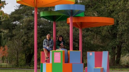 Bringing Home to The Unknown pavilion by Poor Collective, 2021