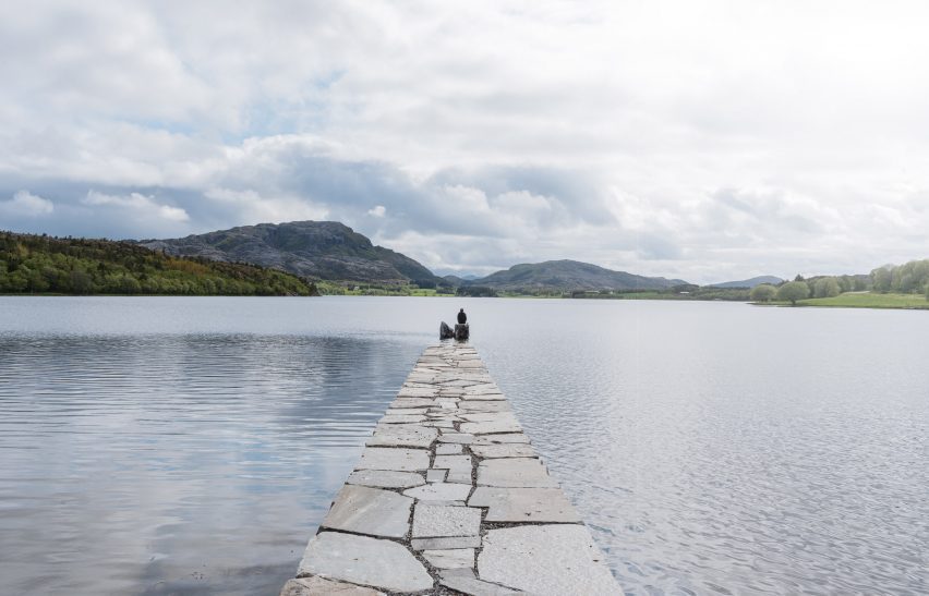 Viewpoint at Norwegian jetty