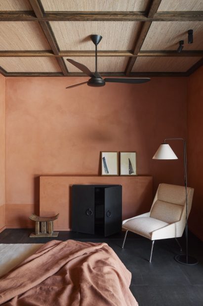 Tembo Tembo lodge by Studio Asai features rammed-earth walls