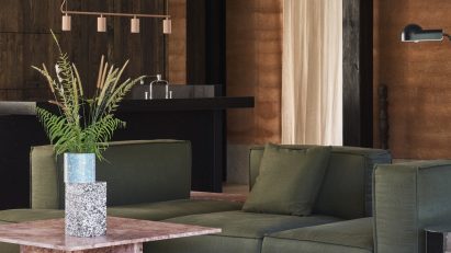 Tembo Tembo lodge by Studio Asai features rammed-earth walls