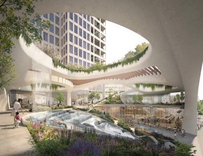 Visual of a public park for Seoul by ODA