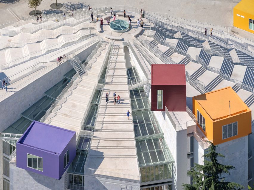 Pyramid of Tirana by MVRDV