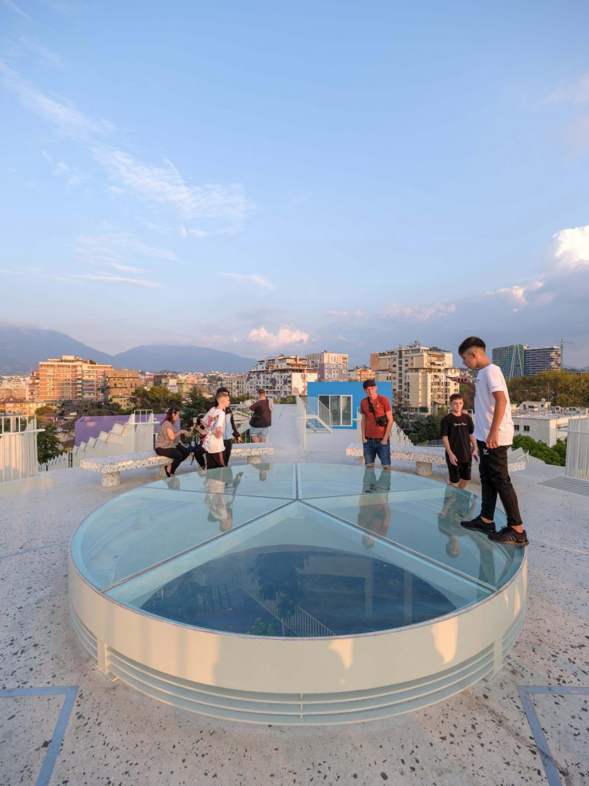 Pyramid of Tirana by MVRDV