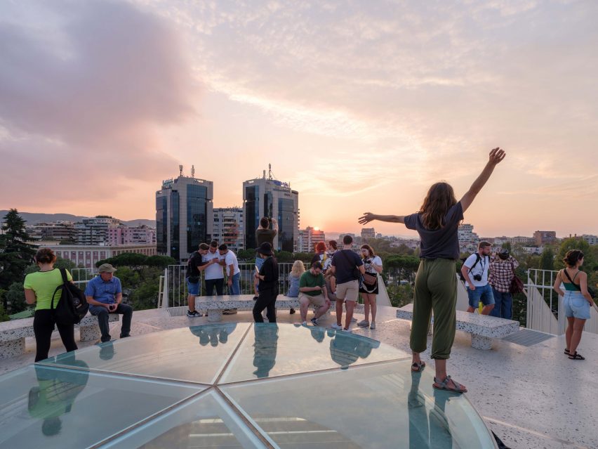 Pyramid of Tirana by MVRDV