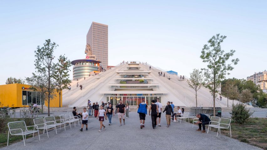 Pyramid of Tirana by MVRDV