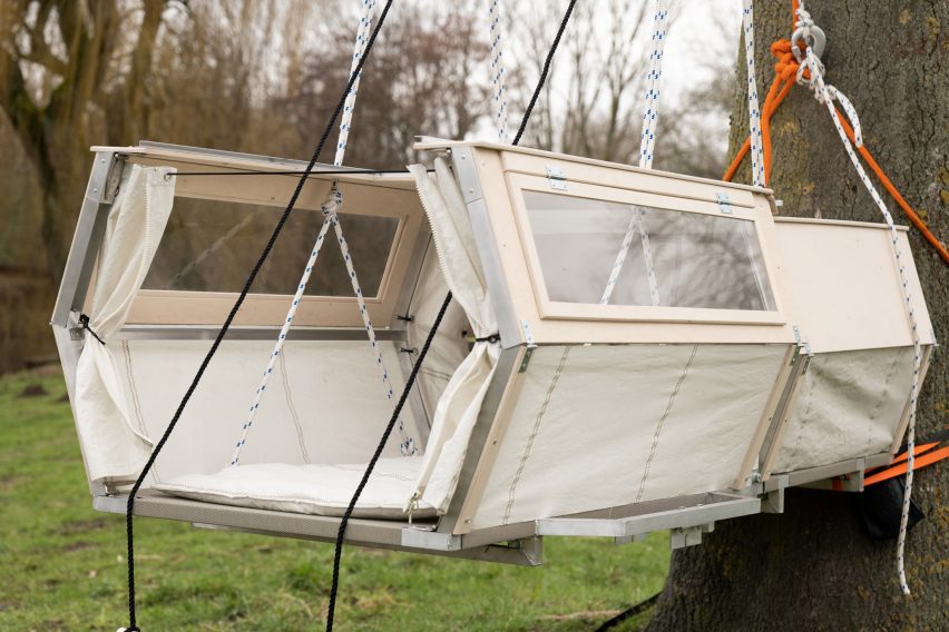 Trunk Bunk portable treehouse
