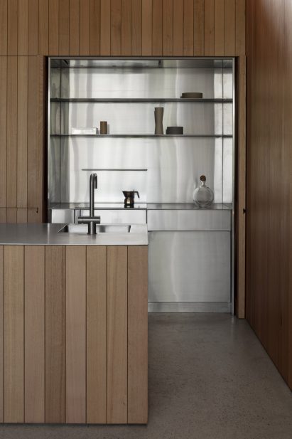 Union Street House by Prior Barraclough features wood-lined extension