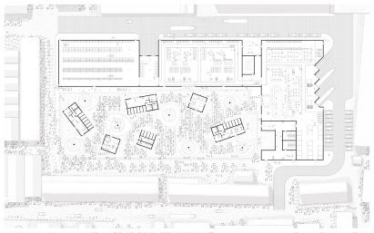 A ground floor plan by Jr Osei Wireko