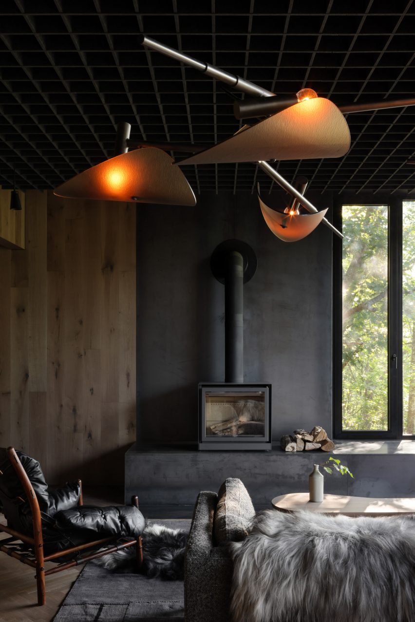 Corten Steel cabin Nova Scotia by Omar Gandhi