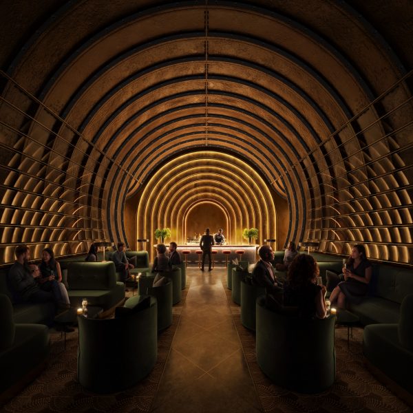 Underground Kingsway Exchange Tunnels transformation by WilkinsonEyre