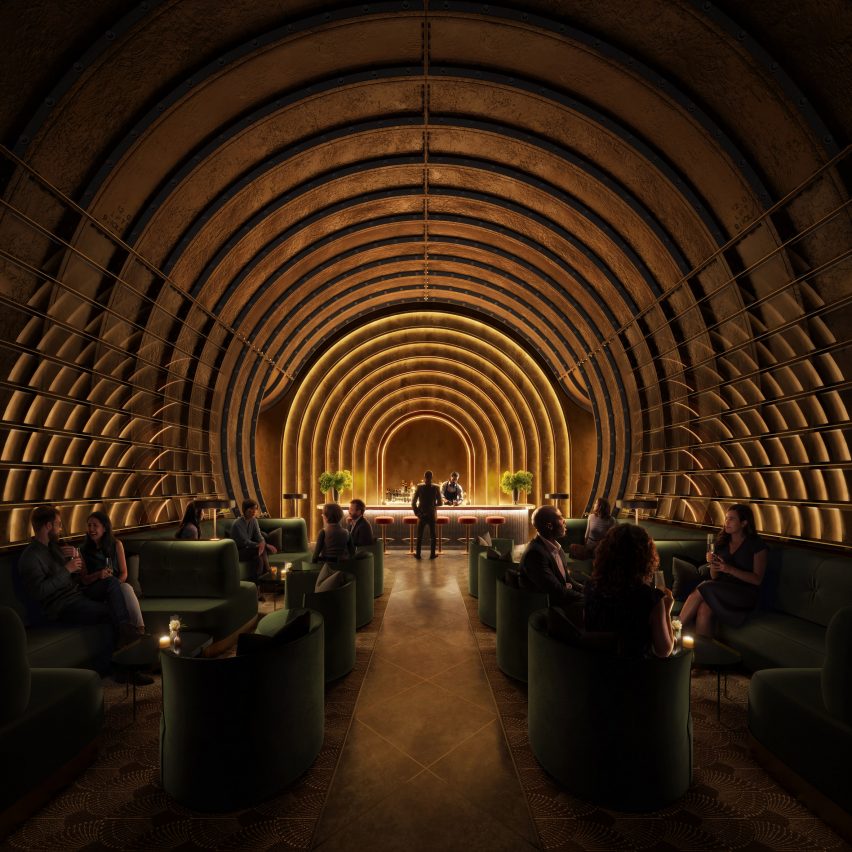 Underground London tunnel transformation by WilkinsonEyre