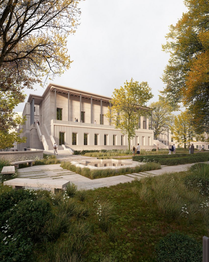 Saxon Palace reconstruction by WXCA