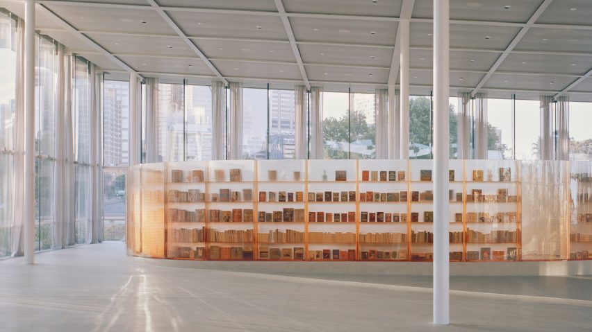 retail installation by Akin Atelier in Sydney Modern