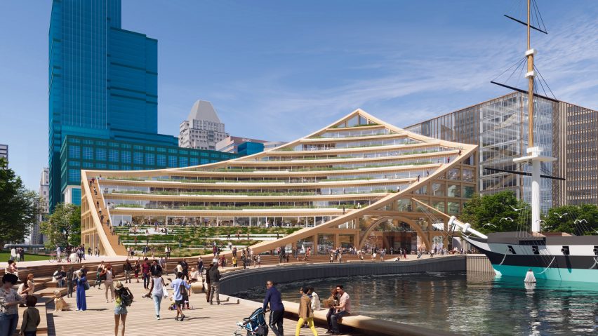 201 Pratt Street in Baltimore by 3XN