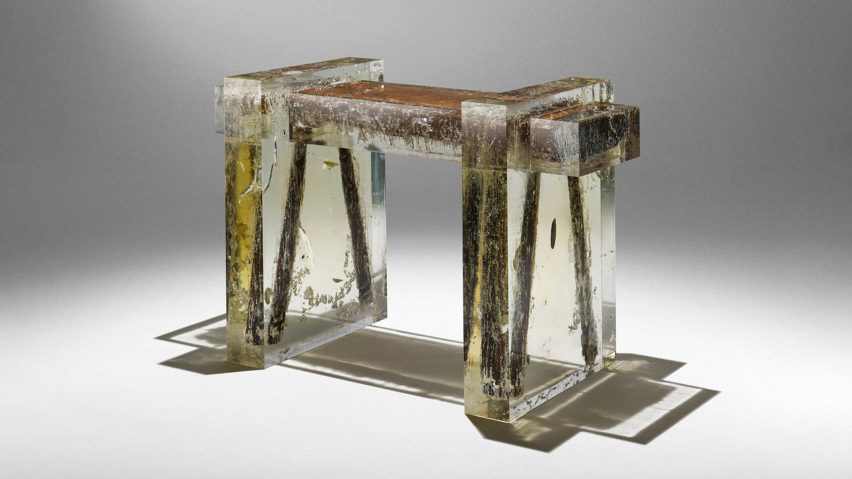 Photo of design objects at Ammann//gallery