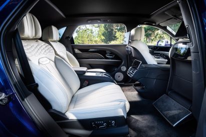 The interior of the Bentayga Mulliner