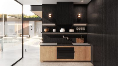Bromo tiles featured in a kitchen