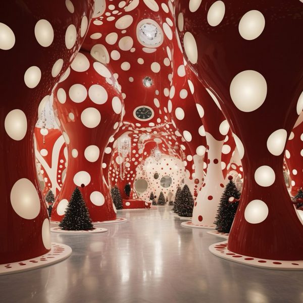 Photo of festive installation