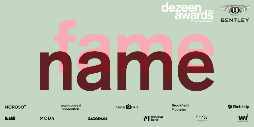 Tickets for Dezeen Awards 2023 have now sold out!
