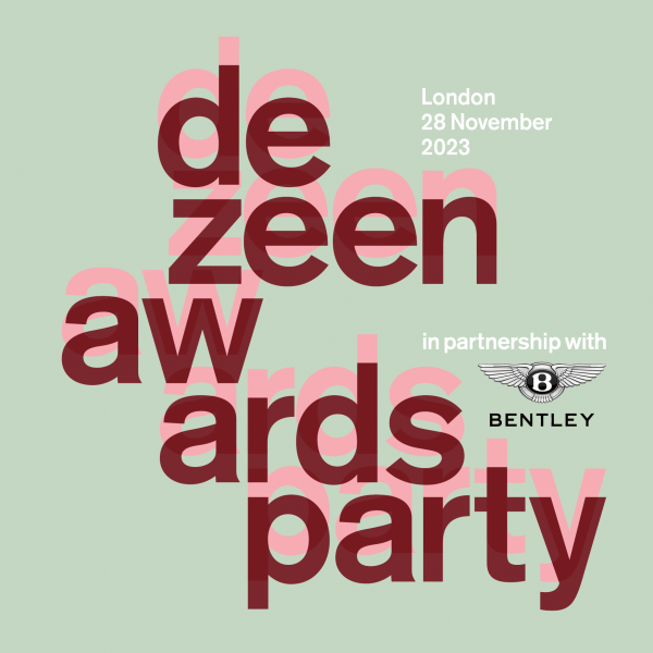 Tickets for Dezeen Awards 2023 have now sold out!