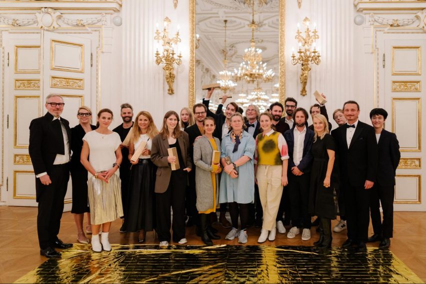 Photo of Designblok Awards jury and winners