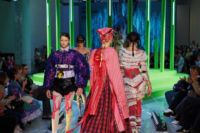 Photo of fashion show at Designblok