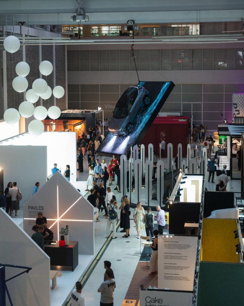 Photo of exhibition at Designblok