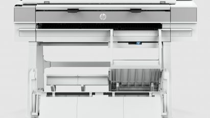 Photo of HP plotter printer