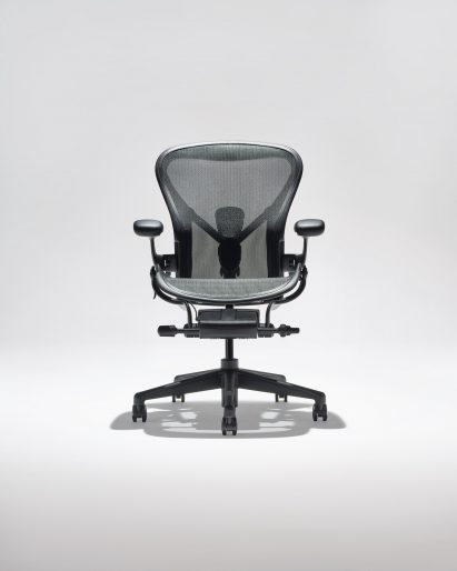 Black Aeron chair