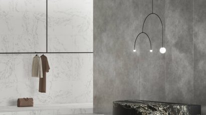 Ice of Genesis featured in a minimal showroom