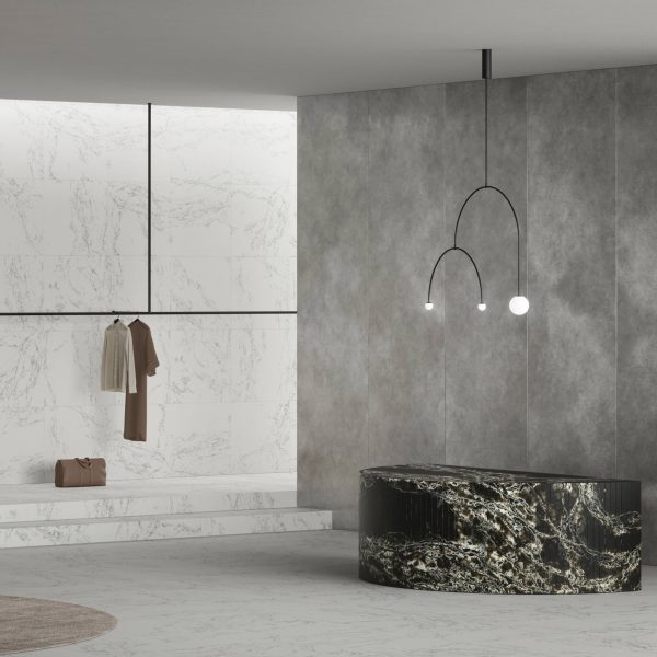 Ice of Genesis featured in a minimal showroom