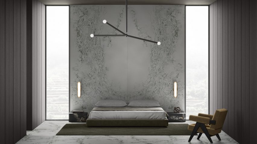 Ice of Genesis featured on the walls of a bedroom