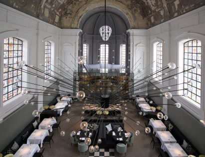 Photo of lighting installation by Studio Piet Boon
