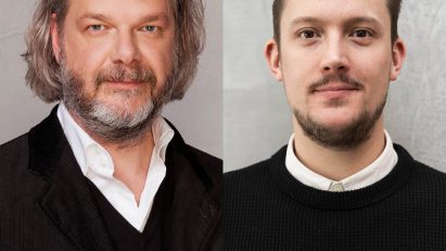 Photo of Studio Piet Boon's chief design officer Roland Kokkeler and studio manager Tim Vogel