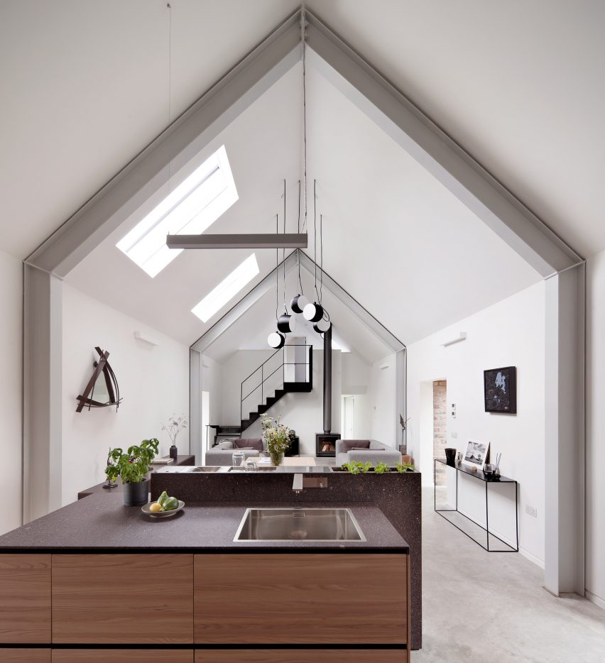 Interior view of Ann Nisbet Studio's residential project