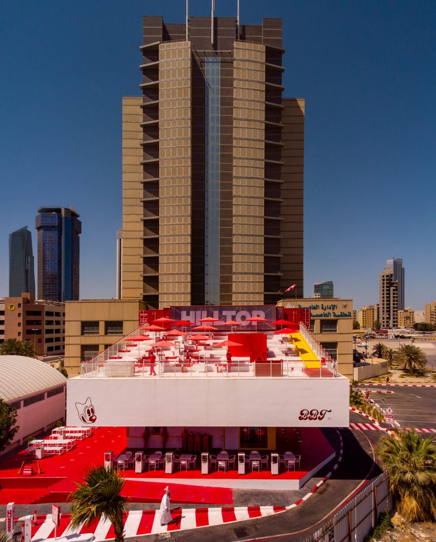 BBT Hilltop restaurant in Kuwait City by TAEP/AAP