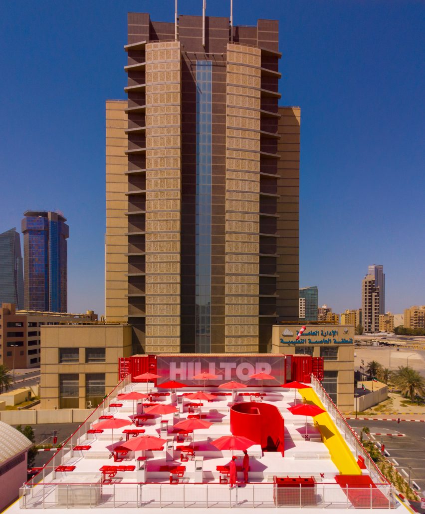 BBT Hilltop restaurant in Kuwait City by TAEP/AAP