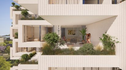 Park Rise appartments in Athens by BIG