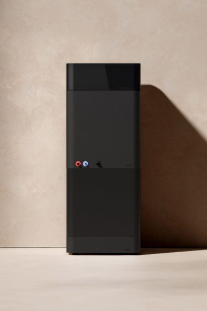 Blond design products for Electric Air's heat pump
