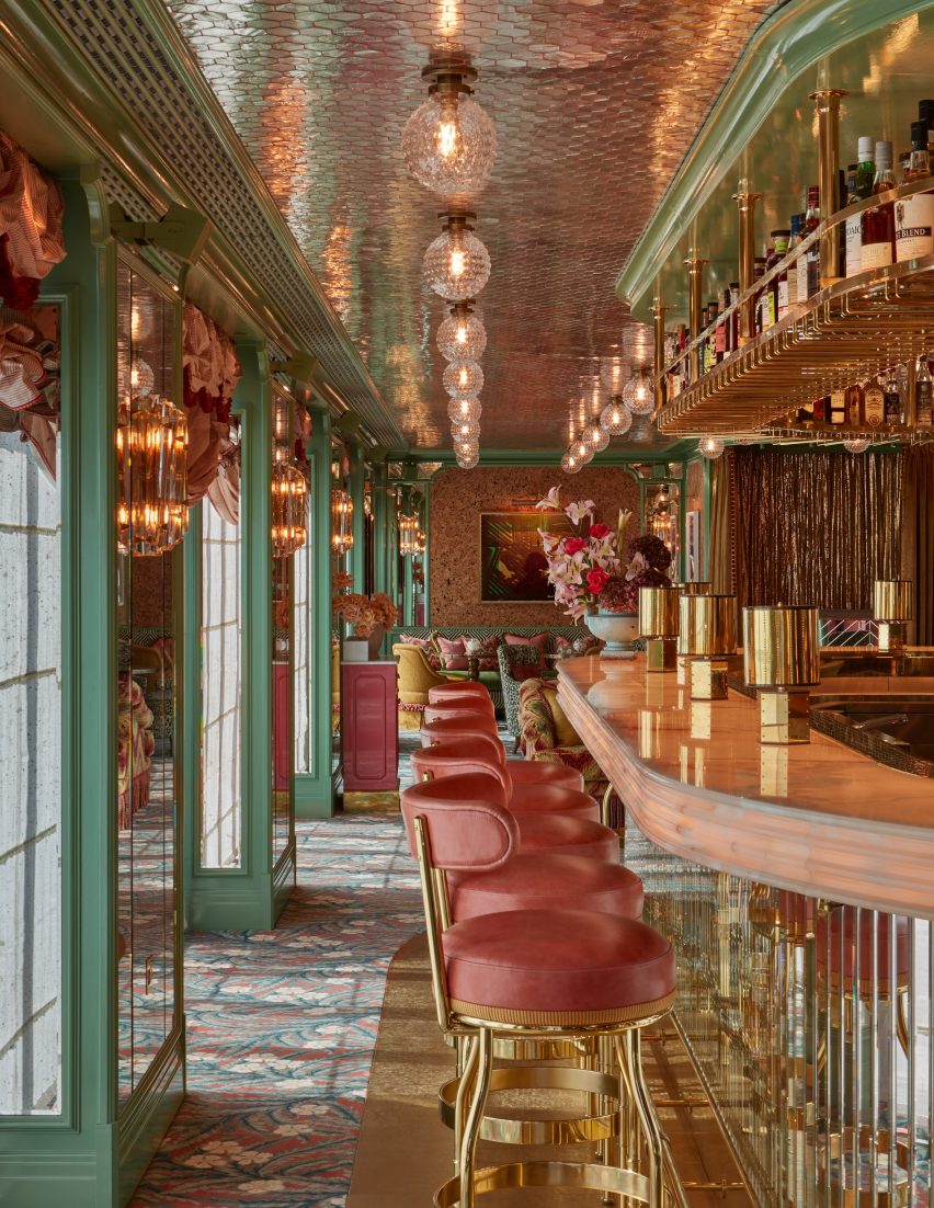 Flute bar in Soho