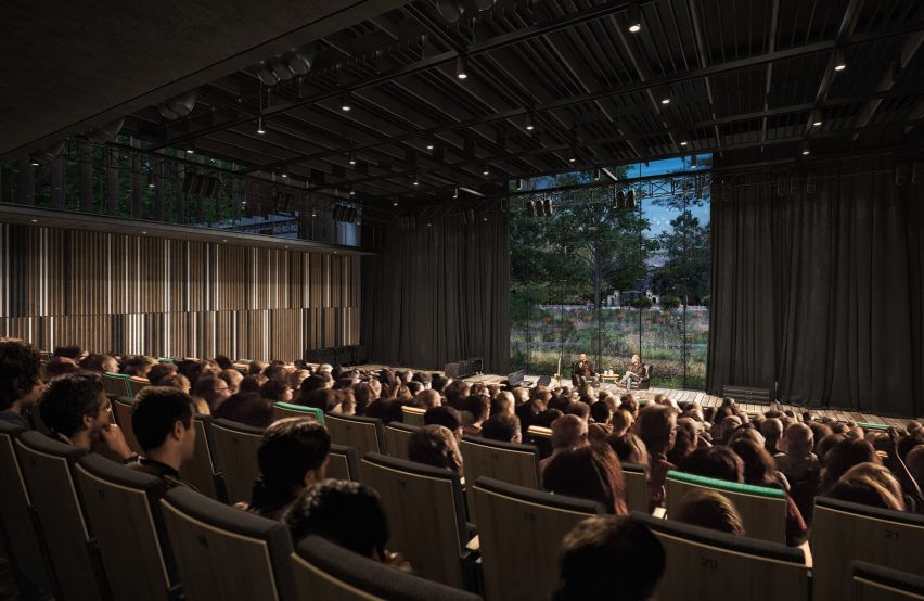Rendering of a theatre