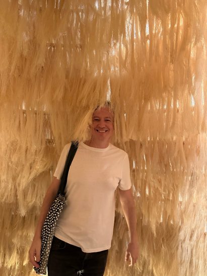 It was noted by some that that the installation resembled my hair...