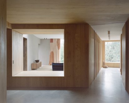 First floor hallway of Camden Workshop by McLaren Excell